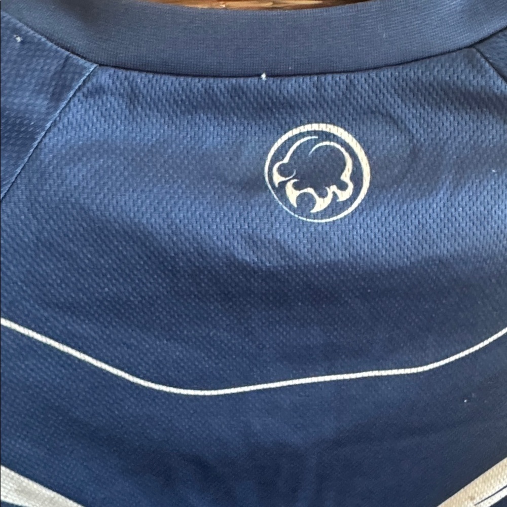 OCELOT Racing Kids Size Large Youth Blue Long Sleeve Jersey Moto Racing Shirt - Picture 7 of 8